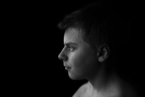 Portrait Photographer - Rhys Head shot Emma Lowe Photography