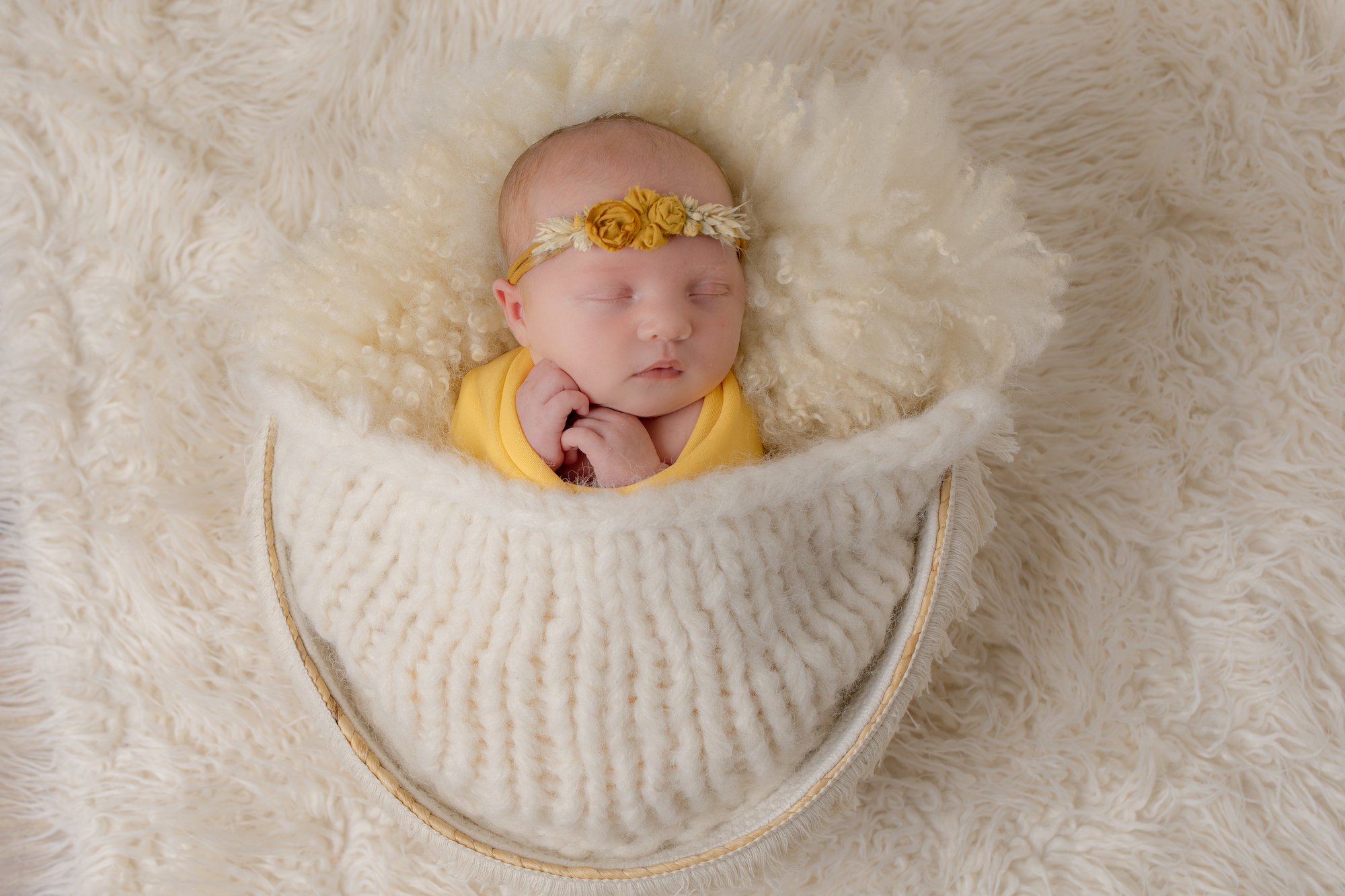Yellows & Creams Baby photographer Emma Lowe Photography
