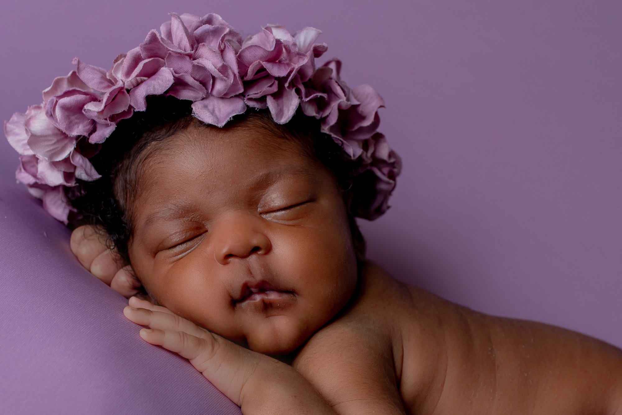 Baby Girl Newborn Photo Shoot by Emma Lowe Photography