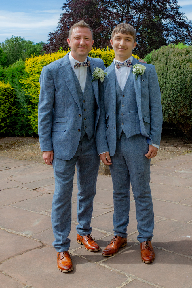 Groom and Son as best man