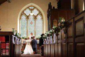 Danielle & David -7218 Church Wedding Leicestershire
