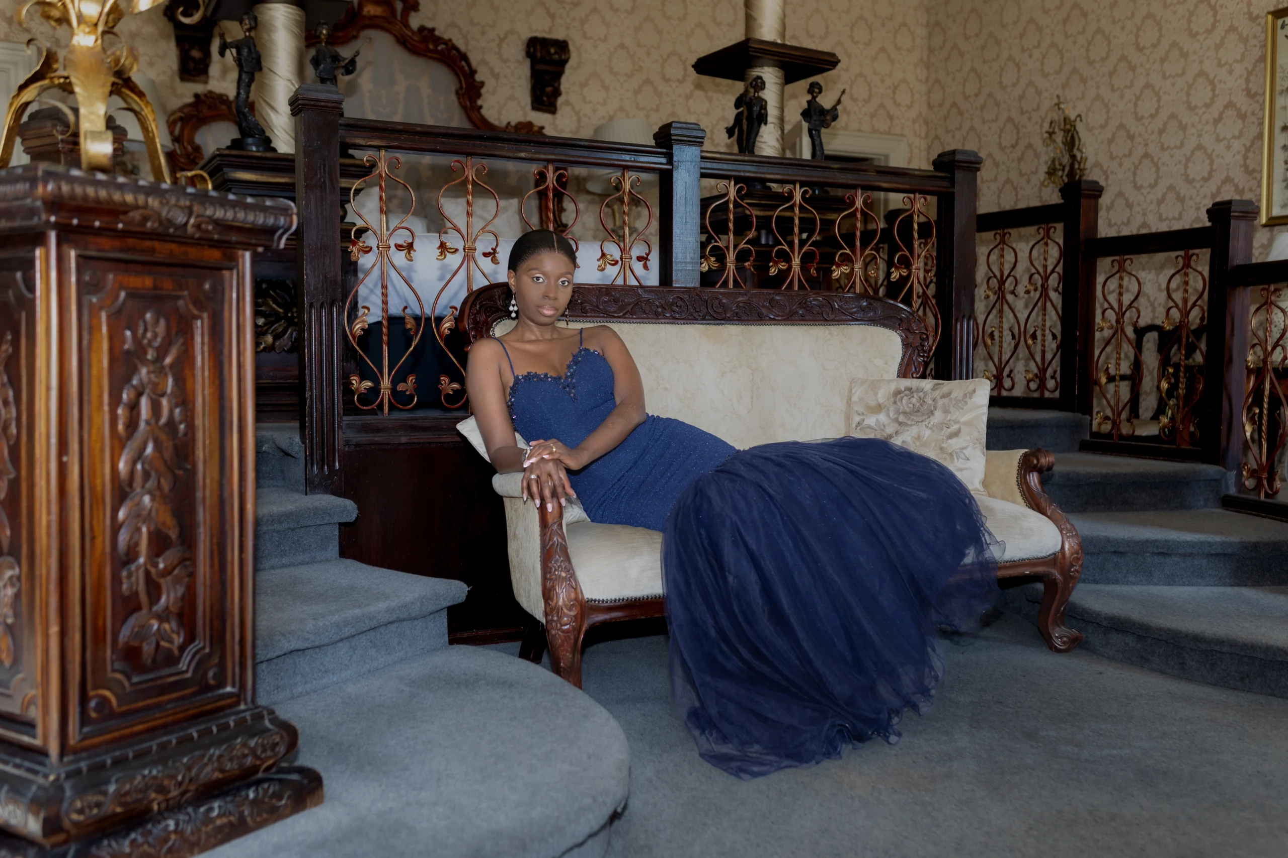 Bride at Coombe Abbey Dress 2 Photography